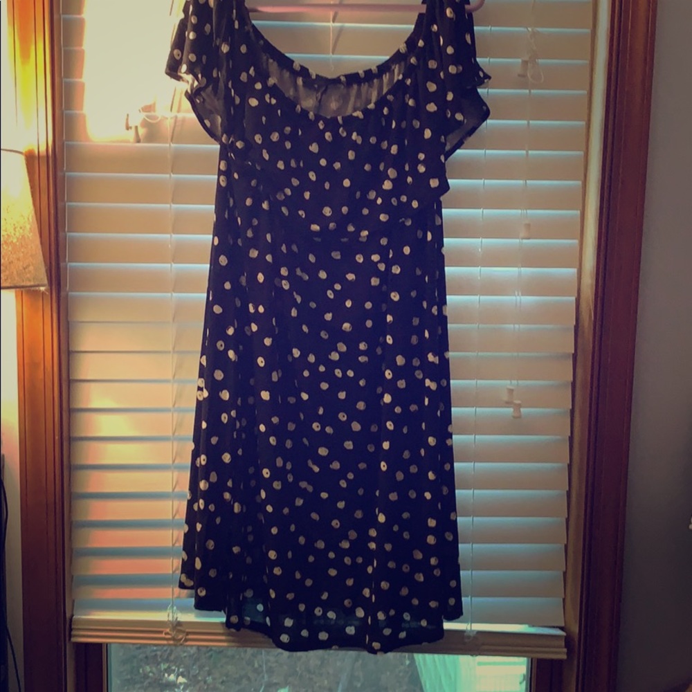 Lane Bryant off the shoulder dress 18/20 NWOT